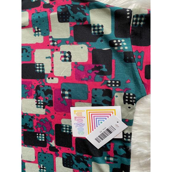 NWT XS Lularoe Abstract Print Irma - Picture 4 of 5